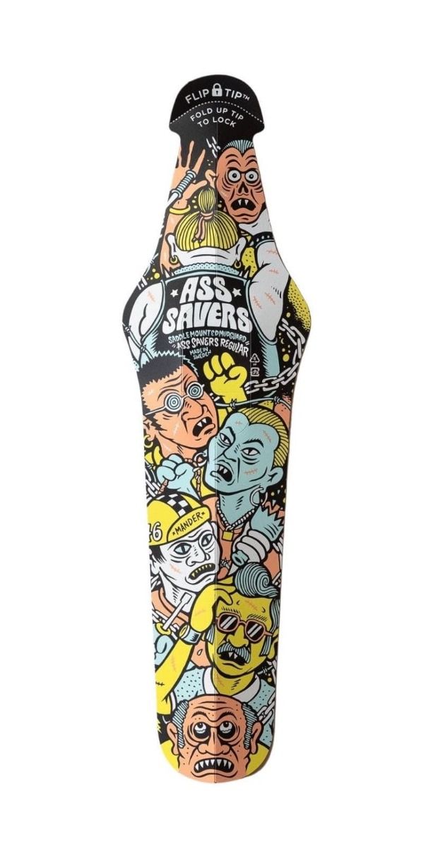 Błotnik tylny Ass Savers Regular Monster Mayhem