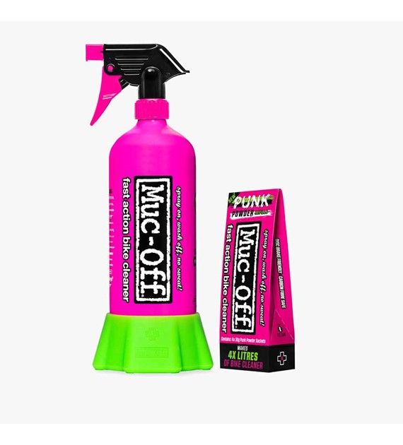 Butelka + środek do mycia w proszku Muc-Off