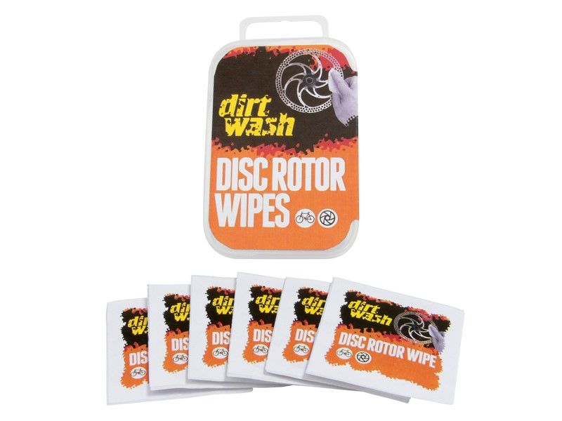 Chusteczki do czyszczenia tarcz Weldtite Disc Brake Wipes, Zestaw 6szt.