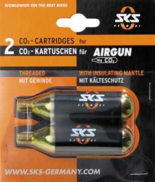 Naboje CO2 SKS do pompki Airbuster 2*16g