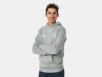 Bluza z kapturem unisex Trek logo z lewej strony