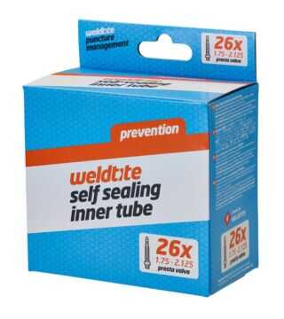 Dętka z płynem antyprzebiciowym Weldtite Self Sealing Inner Tube 26