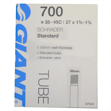 Dętka rowerowa Giant 700x35-43C, Schrader/Auto