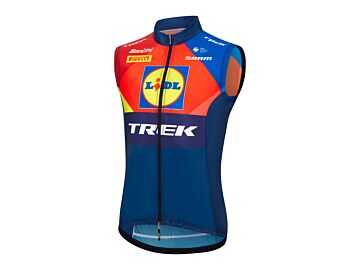 Kamizelka bezrękawnik Santini Lidl-Trek Replica Race Wind Vest