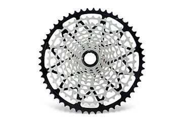 Kaseta Garbaruk 12-speed cassette (Shimano Micro Spline freehub) (10-52T, Nickel)