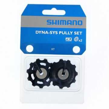 Kółka przerzutki Shimano RD-M773, zestaw dolne i napinające 