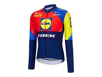 Koszulka termoaktywna longsleeve Santini Lidl-Trek Team Replica LS Thermal Race Jersey
