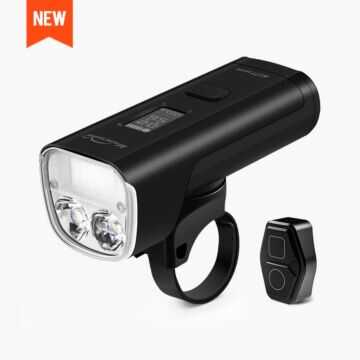 Lampka przednia MagicShine ALLTY 2500 lumenów, Wyświetlacz OLED