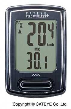 Licznik rowerowy Cateye Velo Wireless+ CC-VT235W