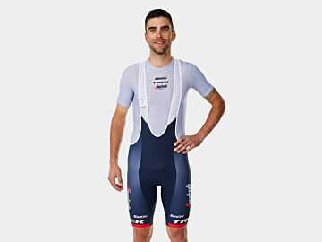 Męskie spodenki kolarskie z szelkami Santini Trek-Segafredo Team Replica