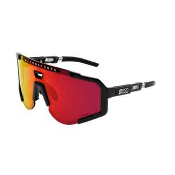 Okulary Scicon Aeroscope Black Gloss SCNPP Multimirror