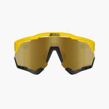 Okulary Scicon Aeroshade XL Yellow Gloss Black - SCNPP Multimirror