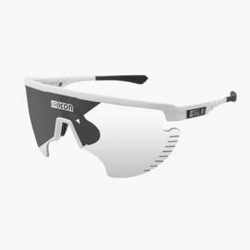 Okulary Scicon Aerowing Lamon White Gloss - SCNPP Photochromic