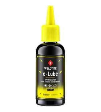 Olej do układów napędowych e-bike Weldtite e-Lube 100ml (warunki suche i mokre)