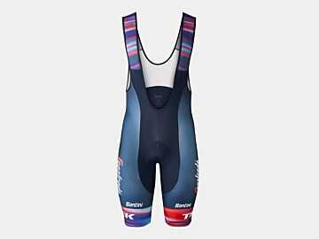 Męskie krótkie spodenki na szelkach Santini Trek-Segafredo Men's TDF Replica Cycling Bib Short