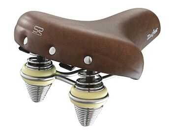 Siodło Selle Royal Premium Relaxed 90St. Drifter Small Żelowe + Sprężyny Brązowe