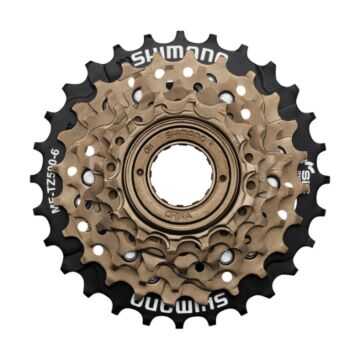 Wolnobieg wielorzędowy Shimano MF-TZ500-6, 6rzędów, 14-16-18-21-24-28