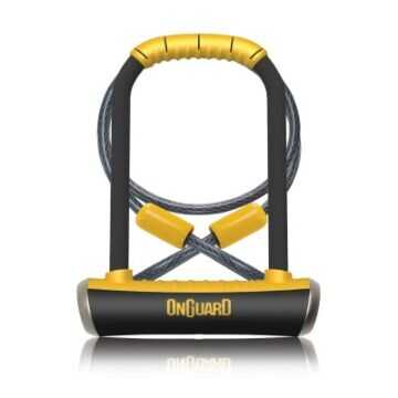Zapięcie U-Lock OnGuard Pitbull DT 8005 z linką