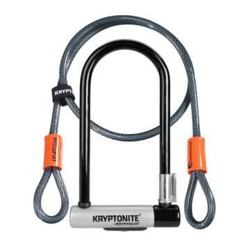 Zapięcie U-Lock z linką Kryptonite Kryptolok Standard