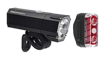 Zestaw lampek Blackburn Dayblazer przód 1500 lumenów, tył 65 lumenów