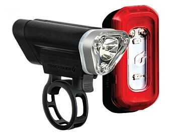 Zestaw lampek Blackburn Local 75 przód 75 lumenów, Local 15 tył 15 lumenów