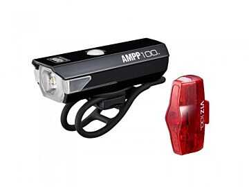 Zestaw lampek Cateye HL-EL041RC / TL-LD800B / CC-VT230W