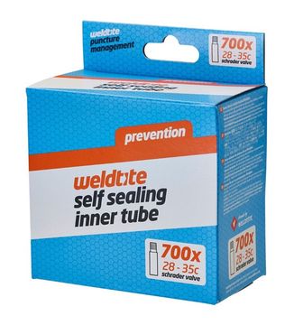 Dętka z płynem antyprzebiciowym Weldtite Self Sealing Inner Tube 700 x 28c - 35c Schrader