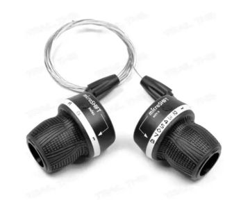 Dźwignie przerzutki Microshift MRX 3x8