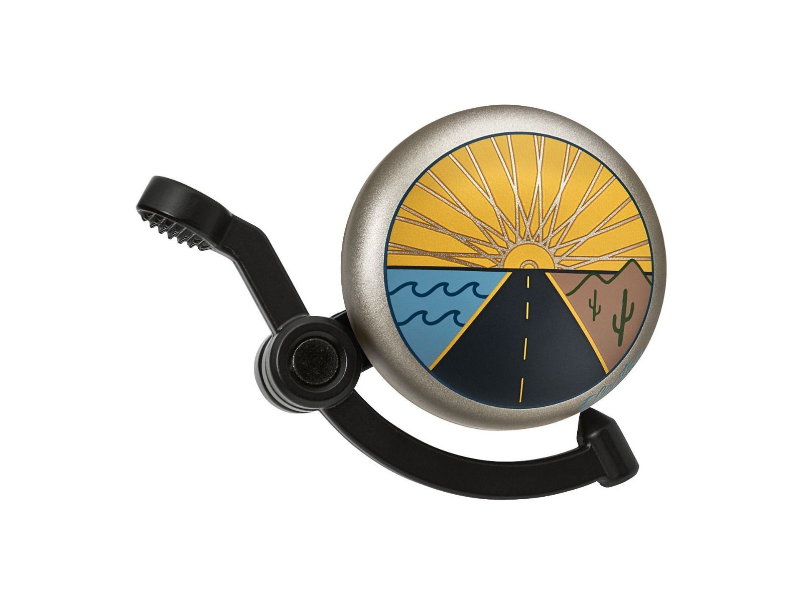 Dzwonek rowerowy klasyczny z podłużną kołatką Electra Horizon