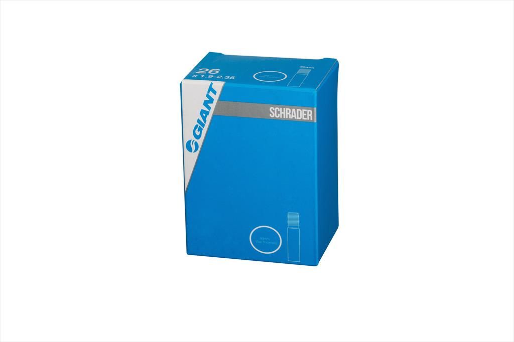 Dętka rowerowa Giant 12x1,5-1,75, Schrader/Auto, wentyl kątowy