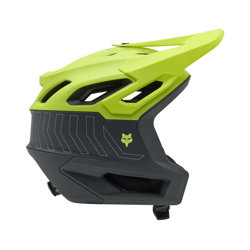 Kask rowerowy Fox Dropframe Pro Runn Fluo