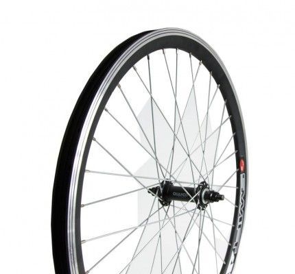 Koło przednie Stars ALU stożek piasta Quando czarne