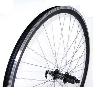 Koło tylne Saks obręcz alu stożek kaseta piasta Quando