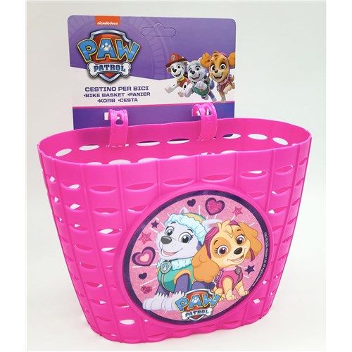Kosz rowerowy przedni Saks Psi Patrol - dziewczęcy