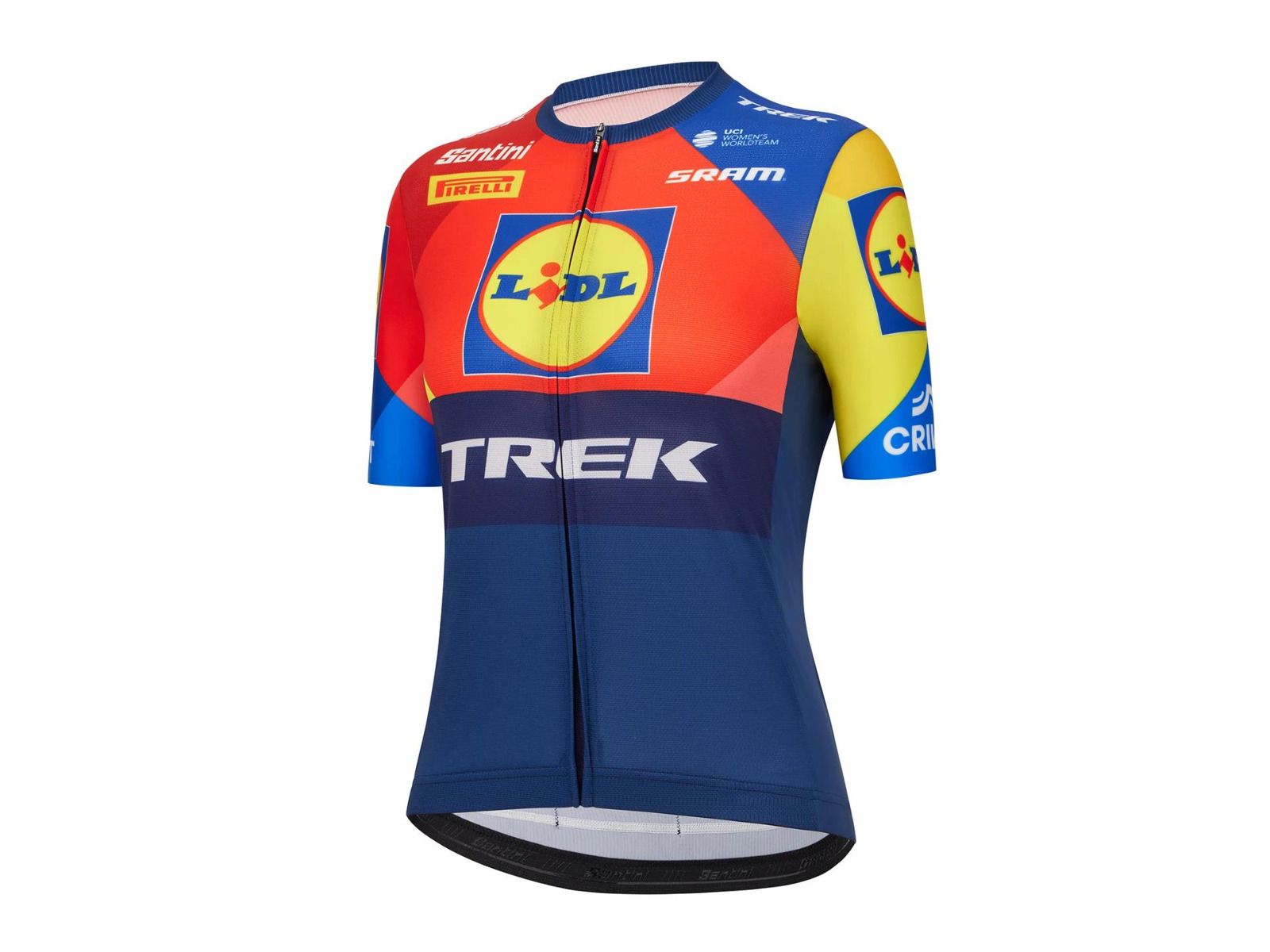 Koszulka damska Santini Lidl-Trek Replica Race Jersey