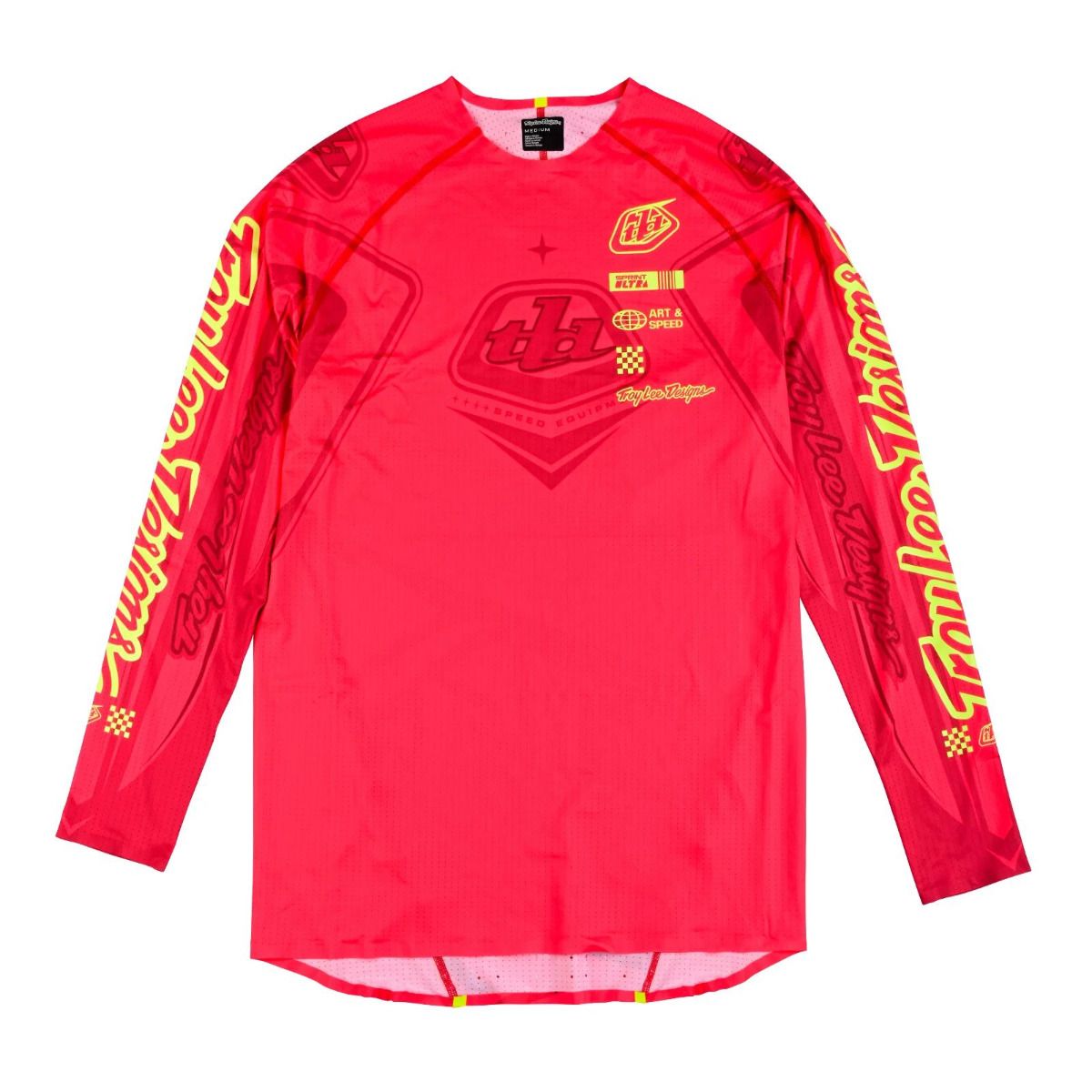 Koszulka longsleeve TLD Sprint Ultra Jersey Ghostwing