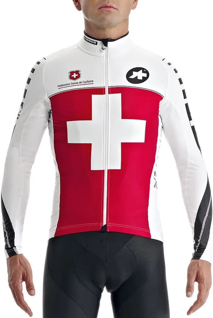 Koszulka Assos LS.Speedfire Federation Suisse