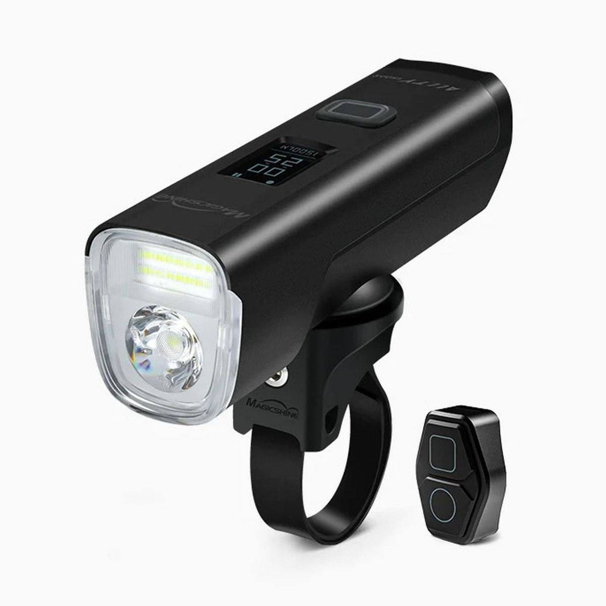 Lampka przednia MagicShine ALLTY 1500 lumenów, Wyświetlacz OLED