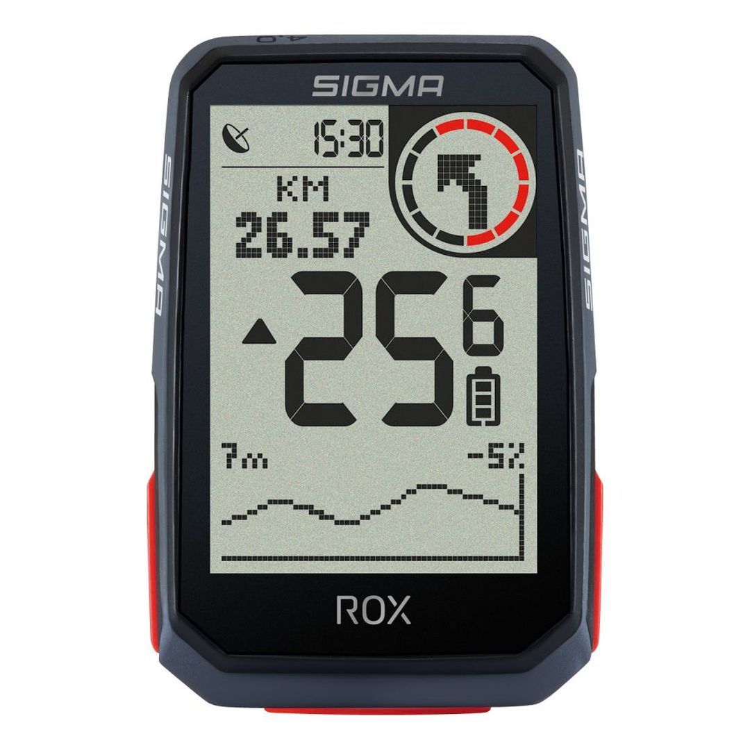 Licznik rowerowy Sigma Rox 4.0 Black HR Set