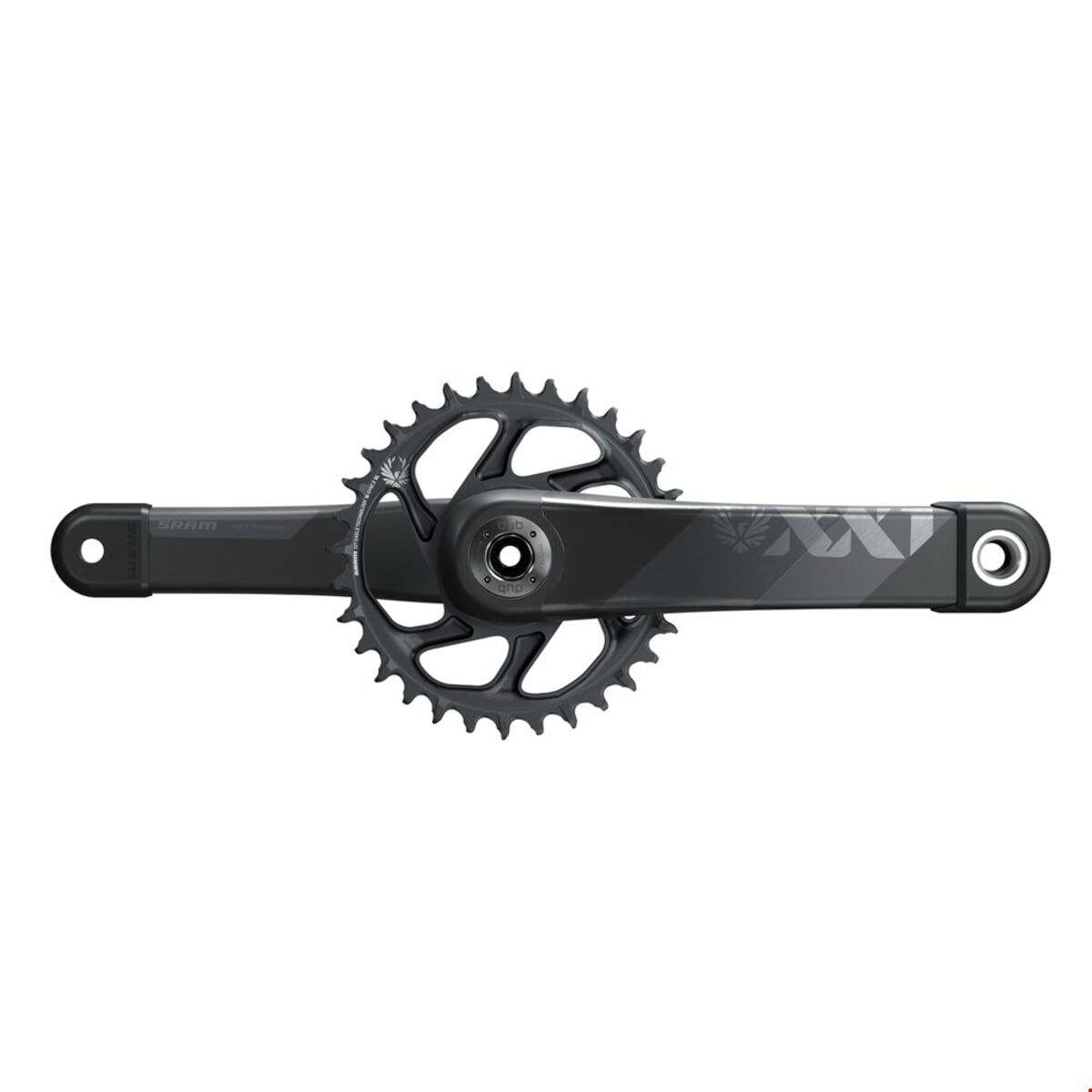 Mechanizm korbowy SRAM AM FC XX1 EAGLE CD-AI DUB, 34T, grafit