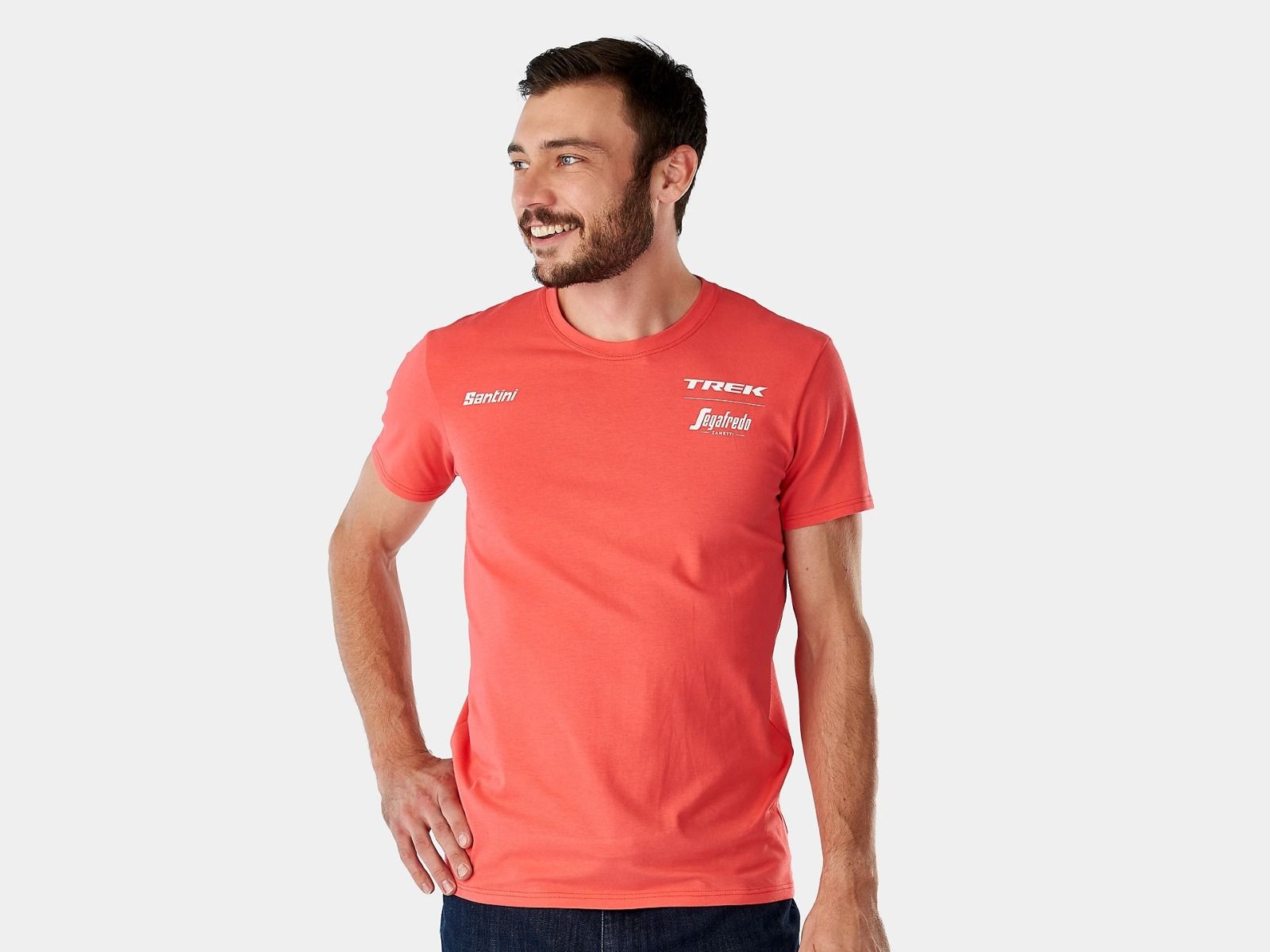 Męski T-shirt Santini Trek-Segafredo