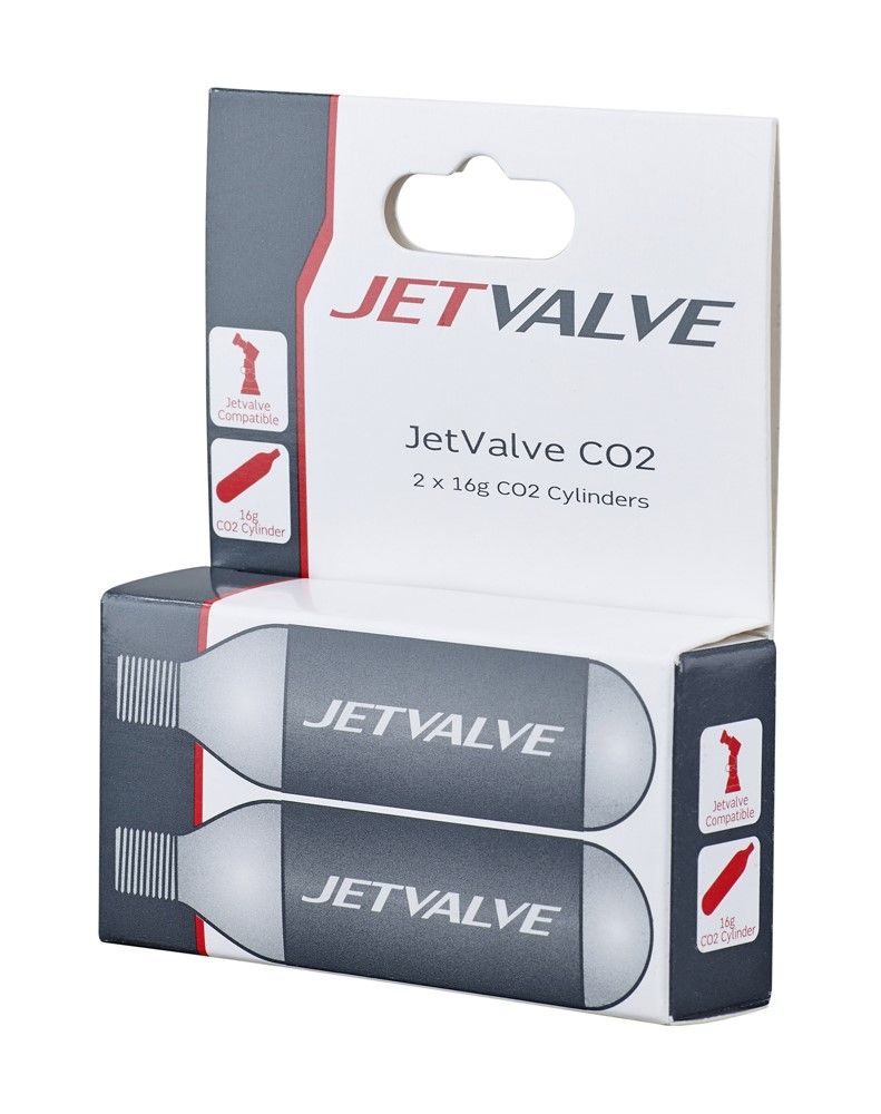 Nabój gazowy Weldtite Jetvalve 2 x CO2 Cylinders (16g), Zestaw 2szt.