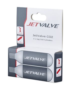 Nabój gazowy Weldtite Jetvalve 2 x CO2 Cylinders (16g), Zestaw 2szt.
