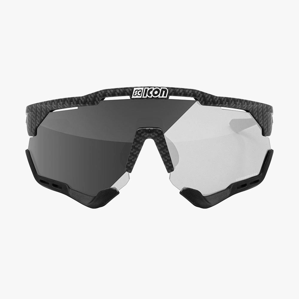 Okulary Scicon Aeroshade XL Carbon Matt Black - SCNPP Photochromic