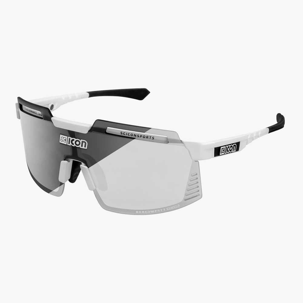 Okulary Scicon Aerowatt Foza White Gloss - SCNPP Photochromic