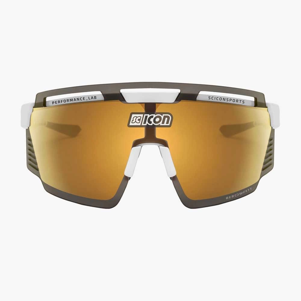Okulary Scicon Aerowatt White Gloss - SCNPP Multimirror