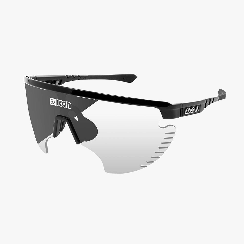 Okulary Scicon Aerowing Lamon Black Gloss - SCNPP Photochromic