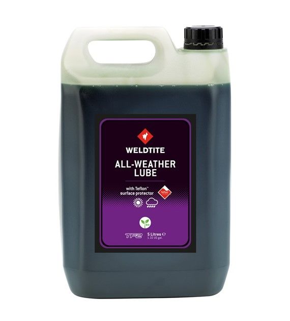 Olej do łańcucha Weldtite All-weather Lube with Teflon 5L (warunki suche i mokre)