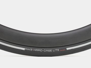 Opona szosowa odblaskowa Bontrager AW3 Hard-Case Lite