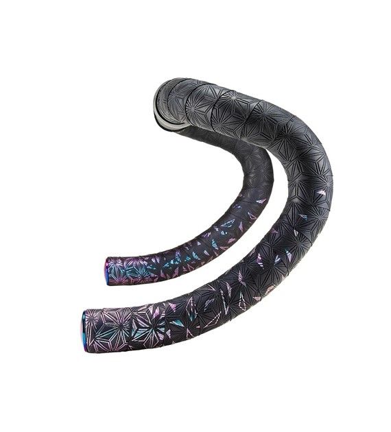 Owijka Supacaz Super Sticky Kush - Star Fade - Oil Slick Plugs